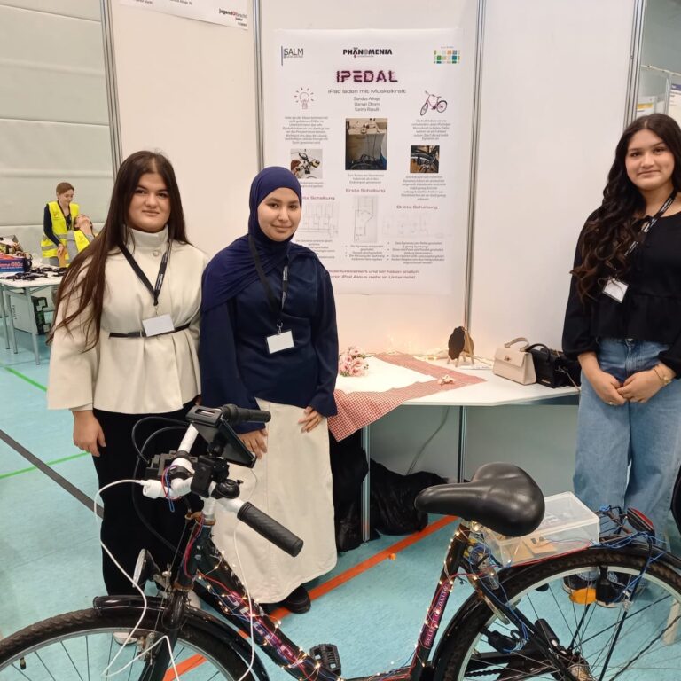 3. Platz Technik für Sarina, Sundus und Uarwin